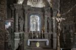 Wieliczka Salt Mine Near Krakow Stock Photo