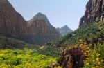 Mountains Of Zion Stock Photo