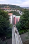 View Over Part Of Prague Stock Photo