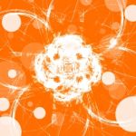 Orange Abstract Background Stock Photo