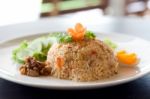 Thai Fried Rice Stock Photo