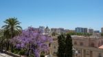 View From The Alcazaba Fort And Palace In Malaga Stock Photo