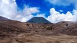 Mount Bromo Volcano (gunung Bromo)in Bromo Tengger Semeru National Park, East Java, Indonesia Stock Photo