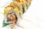 Japanese Sushi Rolls Maki Sushi Stock Photo