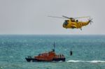 Sea King Har3 Helicopter Display At Airbourne Stock Photo