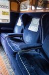 First Class Seats On A U Class Locomotive At Sheffield Park Stat Stock Photo