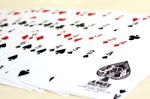 Card Gambling Stock Photo