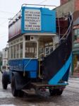 Stanley, County Durham/uk - January 20 : Old Bus At The North Of Stock Photo