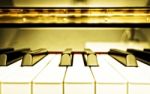 Piano Keyboard Stock Photo