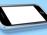 Smart Phone With Blank Screen Stock Photo