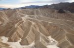 Zabriskie Point, Death Valley Stock Photo