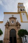 Marbella, Andalucia/spain - July 6 : View Towards The Church Of Stock Photo