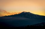 Mount Etna And Its Landscapes Stock Photo