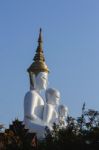 Buddha In Temple Of Thailand Stock Photo