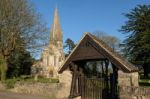 St Michael And All Angels Church In Leafield Stock Photo