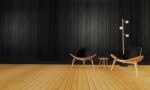 Loft And Simple Living Room With Chair And Wall Background-3d Re Stock Photo