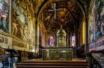 Monza, Italy/europe - October 28 : Interior View Of The Cathedra Stock Photo