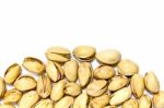 Closeup Image Of Pistachios Stock Photo