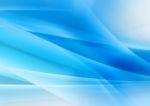 Blue Curved Abstract Background Stock Photo