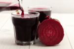 Beetroot Juice Stock Photo