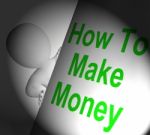 How To Make Money Sign Displays Riches And Wealth Stock Photo