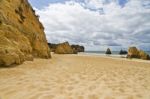 Wonderfull Portuguese Beach Stock Photo