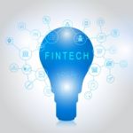 Fintech Investment Financial Internet Technology Concept Stock Photo