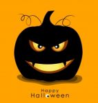 Happy Halloween Design Background Stock Photo