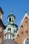 Wawel Cathedral In Krakow Poland Stock Photo