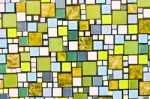 Abstract Mosaic Background Stock Photo