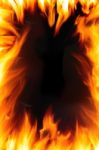 Abstract Fire Flame Background Stock Photo