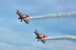 Breitling Wingwalkers At Airbourne Stock Photo