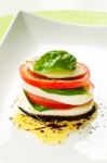 Caprese Salad Stock Photo