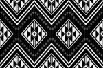 Geometric Ethnic Pattern  Design For Background Or Wallpaper Stock Photo