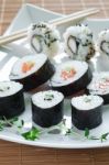 Japanese Sushi Stock Photo