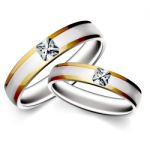 Wedding Rings Stock Photo