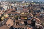 View Of Verona From The Lamberti Tower Stock Photo