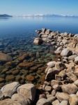 Landscape Of Lake Tahoe Stock Photo