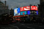 Piccadilly Circus Stock Photo