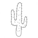 Cactus Cartoon Stock Photo