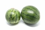 Watermelon White Background Stock Photo