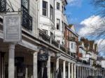 Tunbridge Wells, Kent/uk - January 5 : View Of The Pantiles In R Stock Photo