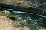 Tasmania Blowhole In Port Arthur Stock Photo