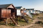 Nunstanton, Norfolk/uk - June 2 : Beach Huts At Hunstanton Norfo Stock Photo