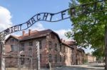 Auschwitz Concentration Camp In Oswiecim Poland Stock Photo