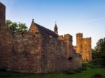 View Of Peckforton Castle Stock Photo