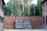 Auschwitz Concentration Camp In Oswiecim Poland Stock Photo