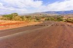 Road In Ethiopia Stock Photo