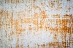 Rusty Steel Plate Stock Photo