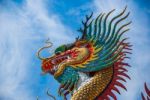 Dragon Chinese In Thailand Stock Photo